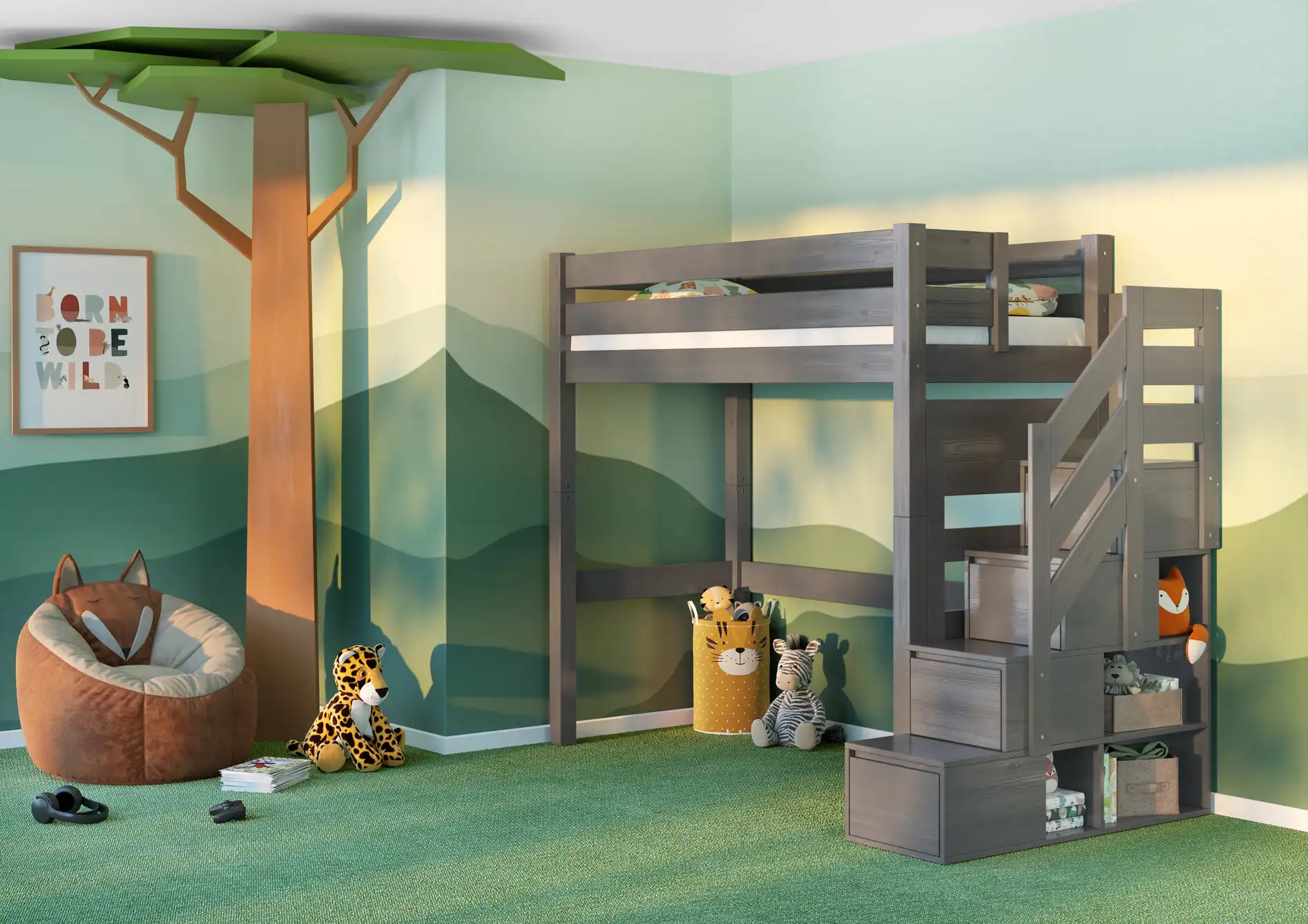 Pięterko antresola szare 6 Pięterko antresola szare - obrazek 6