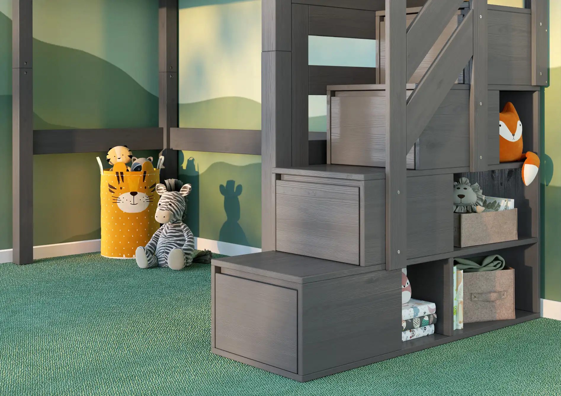 Pięterko antresola szare 4 Pięterko antresola szare - obrazek 4