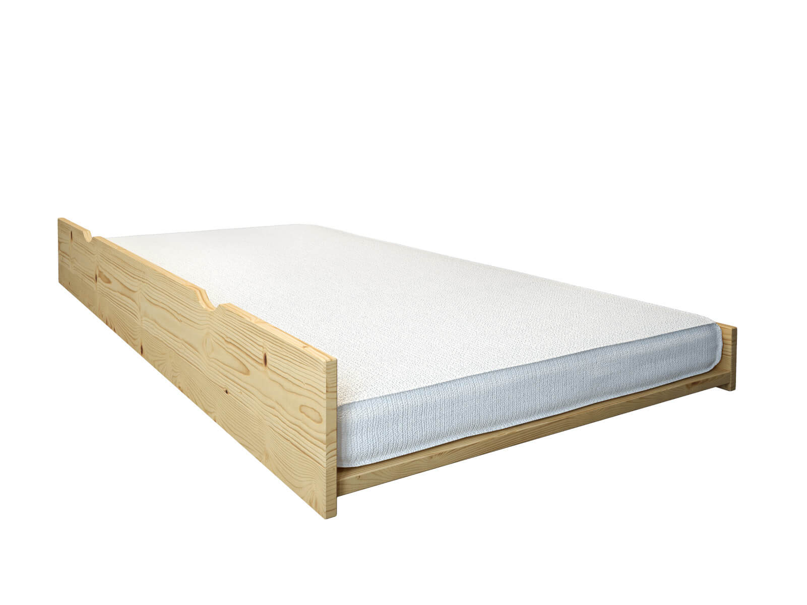 Szuflada na materac do łóżka Jan/3 osobowego/Sen Trio sosna 1 Szuflada na materac do łóżka Jan/3 osobowego/Sen Trio sosna